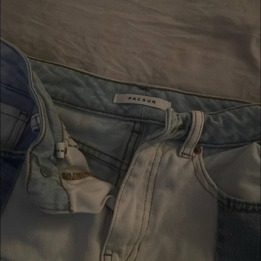 PacSun multi color jean shorts - Picture 2 of 4